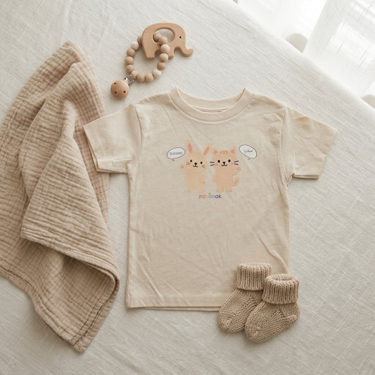 zaka + bana salam toddler tee