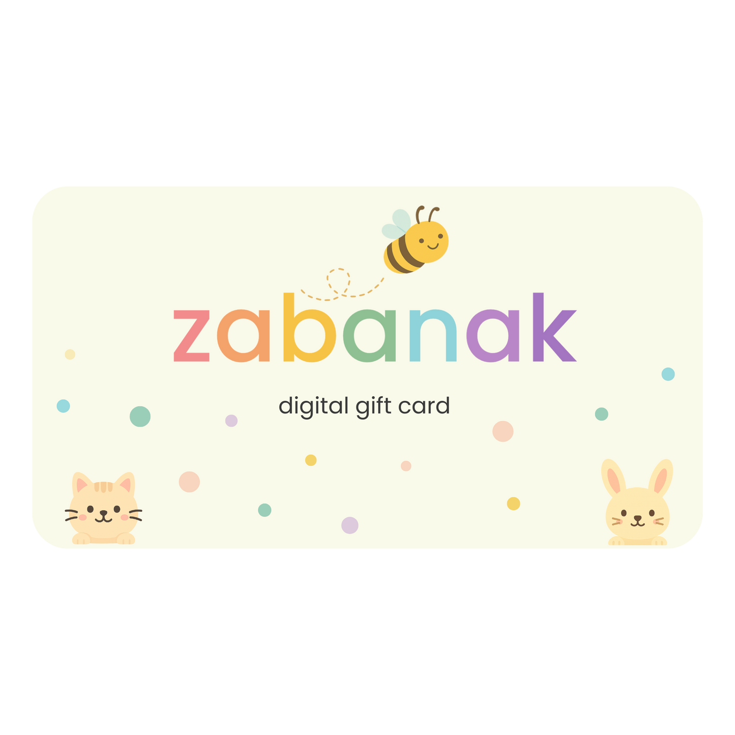 zabanak digital gift card